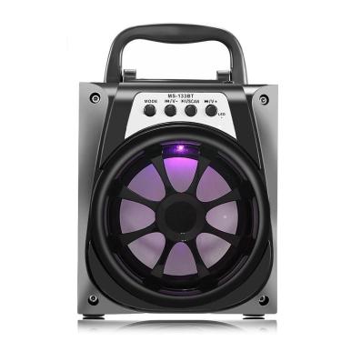 Imagem de Caixa Som Portátil Bluetooth Mp3 Radio Fm Auxiliar 8w Aero D-BH1064 Preto-Unissex