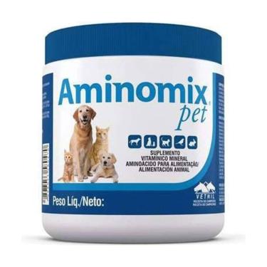 Imagem de Suplemento Vitamínico Aminomix Pet Pó 100G - Vetnil