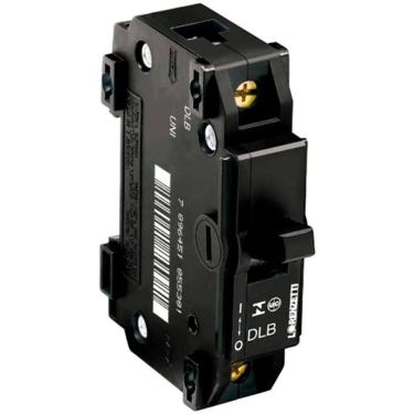 Imagem de Disjuntor Lorenzetti Dlbe Nema 15A - Fixação DIN e Bolt-on