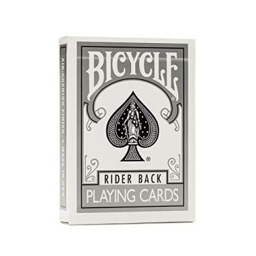 Imagem de Baralho Bicycle Rider back silver