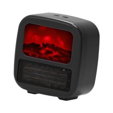 Imagem de IEUDNS Aquecedor elétrico portátil pequeno aquecedor silencioso aquecimento pessoal aquecedor de ambiente aquecedor de ambiente para casa dormitório