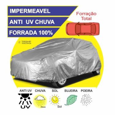 Imagem de Capa Cobrir Autos Chuva Carro P/ Fox ano 2008 2009 Ant UV 100% Forrada