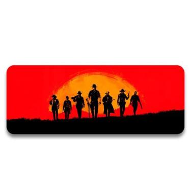 Imagem de Mouse Pad Gamer Red Dead Redemption 2 - EMPIRE GAMER, 90cm x 35cm