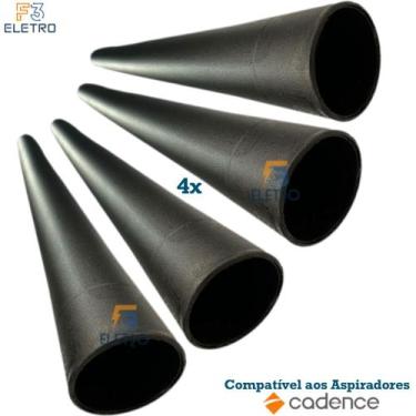 Imagem de 4 Tubo Extensor totalizando 1 ,70mt para Aspirador de pó Cadence Satur