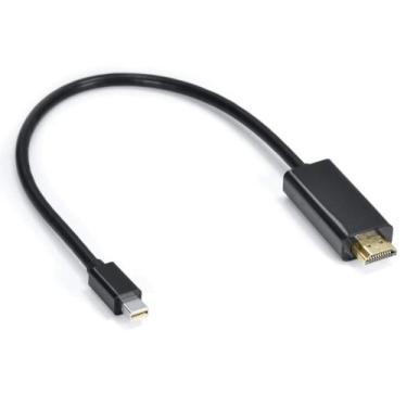 Imagem de Cabo Adaptador/conversor Mini Displayport Macho Para Hdmi Macho 30 Cm 