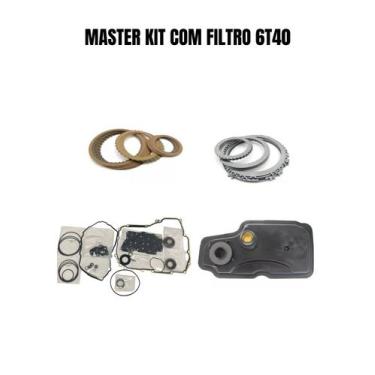 Imagem de Master kit com filtro do câmbio automático 6t40 - TRANSNATION