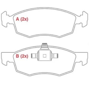 Imagem de PASTILHA FREIO para ARGO 1.3 18/ PULSE 1.3 22/ PARTNER 22/ F - WILLTEC