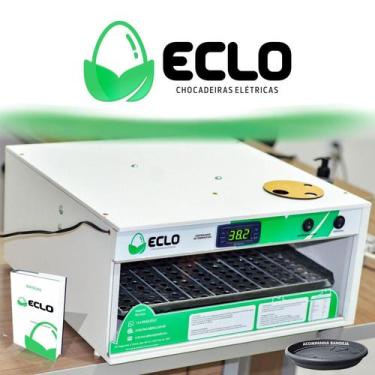 Imagem de Chocadeira Automática 110 Ovos De Galinha Com Ovoscopio 110V - Eclo