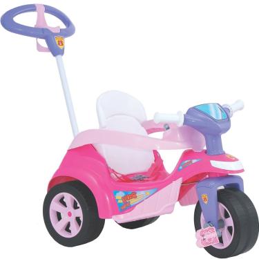 Imagem de Carrinho de Passeio Pedal Biemme Triciclo Baby Trike Rosa