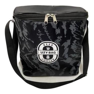 Imagem de Bolsa Térmica 5 Litros Espaço Gelo Para Barril Chopp Preto - Dedcases