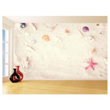 Imagem de Papel Para Piso De Porcelanato Liquido Praia 3,5M Flr36 - Você Decora