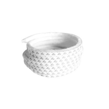 Imagem de Fita Veda Fresta Escova Vedação Janela Porta 7X10 - Branco - Confort D