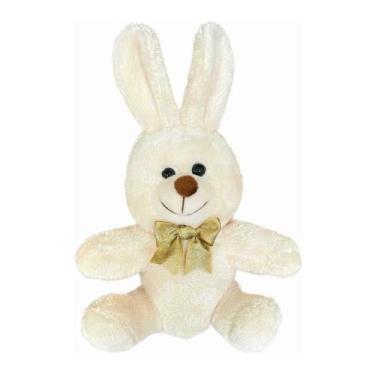 Imagem de Coelho de Pelúcia Encanto para Páscoa Decoração Cesta de Ovos Crianças