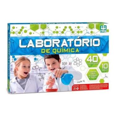 Imagem de Brinquedo Educativo Laboratório De Química 40 Experiências Nig Brinque
