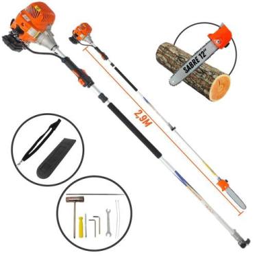 Imagem de Motopodador De Galhos Profissional á Gasolina VP3300L 33CC Com Extenso