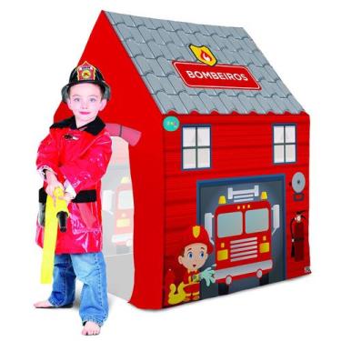 Imagem de Barraca Infantil Bombeiros Toca Cabaninha - Bang Toys