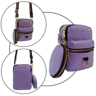 Imagem de Bolsa transversal mini bag com porta moeda - Ao Long, P