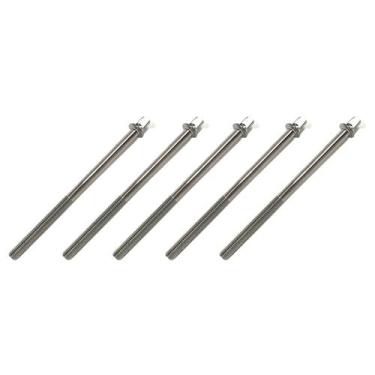 Imagem de Kit 5 Parafuso Afinação de Bateria 100mm X 5mm - Spanking