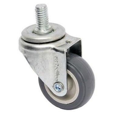 Imagem de Rodizio Girat. Espiga Roscada 1pol. R158 Bp Pvc Anti Risco 25kg Por Ro