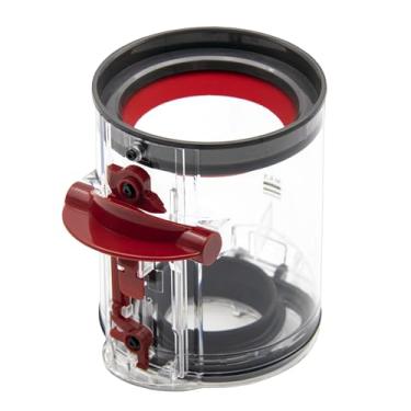 Imagem de HEDONLEE Substituição de lixeira compatível com aspirador de pó digital fino Dyson V12 SV18 SV20 Detect Slim/V10, acessório transparente para lixeira Dyson nº 965272-01