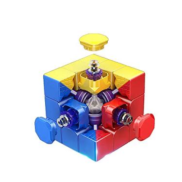 Imagem de LiangCuber Moyu RS3M 2022 Maglev 3x3 Magnetic Cube Super RS3M Flagship Magnetic 3x3 Speed Cube RS3 M Stickerless (Maglev Version)
