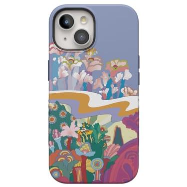 Imagem de Casely Capa para iPhone 15 | Beatles | Beneath The Waves | Submarino Amarelo | Capa em negrito | Compatível com MagSafe