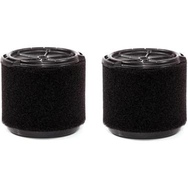 Imagem de VF3700 Aplicação de detritos úmidos, filtro de aspirador de pó seco e úmido de espuma para aspirador de pó RIDGID 3-4,5 galões e WORKSHOP Wet/Dry Vacs WS0301VA e WS0400DE. 2QTY