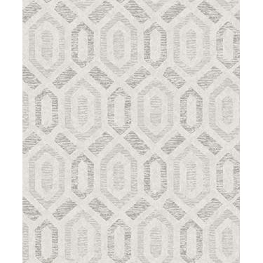 Imagem de Latona Platinum Diamond Papel de parede geométrico