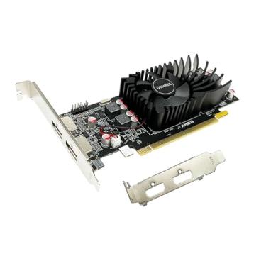 Imagem de QTHREE Placa gráfica Radeon R7 240, HDMI duplo, 2 GB, GDDR5, 128 bits, placa de vídeo de baixo perfil para jogos de PC, GPU de computador, PCI Express x8 3.0, DirectX11, baixa potência
