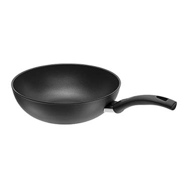 Imagem de Frigideira Wok, Alumínio com Revestimento, Rialto, 28 cm, Preto, BALLARINI