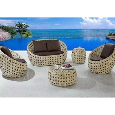 Imagem de Conjunto de Sofá de Jardim Duty com Poltronas Área Externa - Nossa Kas