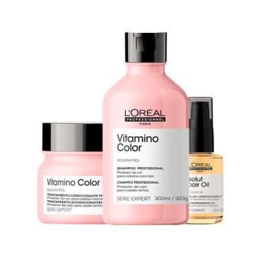 Imagem de Kit L'oréal Professionnel Serie Expert Vitamino Color - Shampoo 300ml 