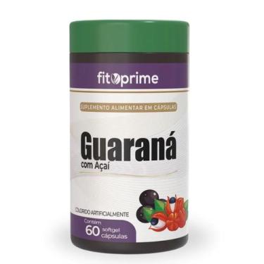Imagem de Guaraná Com Açai 60 Cápsulas 750mg Fitoprime