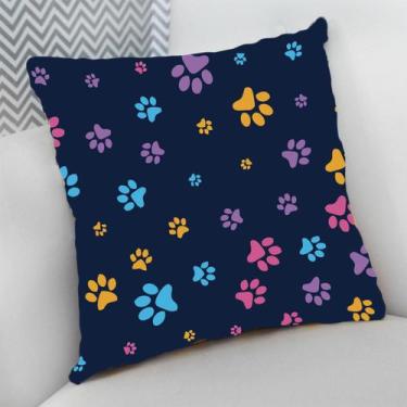 Imagem de Almofada Decorativa Cheia c/ Zíper 40x40 Dog Pet Cachorro Cão - Deluzz