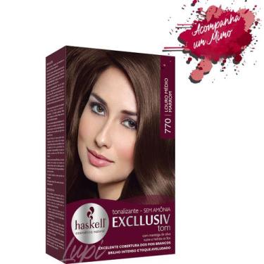 Imagem de Tonalizante 770 Haskell Excllusiv Tom Louro Medio Marrom