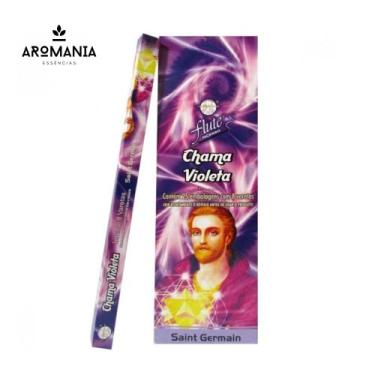 Imagem de Incenso Chama Violeta - Parimal  Darshan  Parman