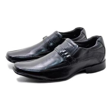 Imagem de Sapato Masculino Rafarillo Alth Social Couro Preto Original, 41, Preto