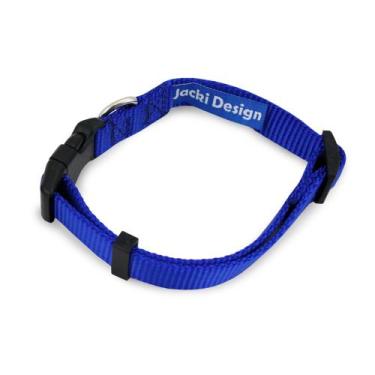 Imagem de Coleira Tradicional Pet Jacki Design Azul