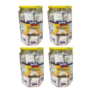 Imagem de Pote Torrone c/ Amendoim Tony Kelly com 80 unidades Festas