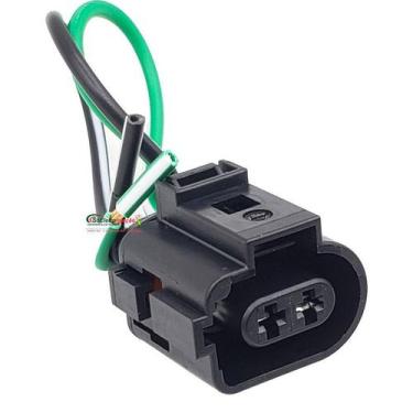 Imagem de Conector Plug Pinça Servo Motor Freio Elétrico Mão Audi E VW - Rainha 