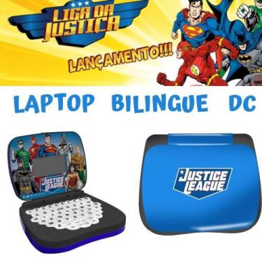Imagem de Laptop bilingue liga da justica personagens dc interativo - Candide