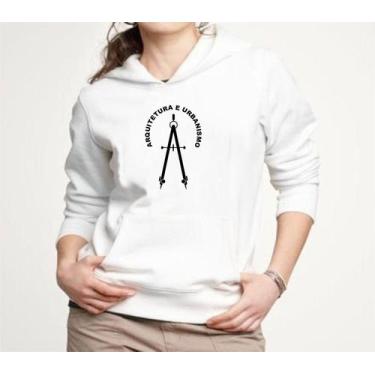 Imagem de Moletom Blusa de Frio Masculino Feminino Profissão Faculdade Arquitetu