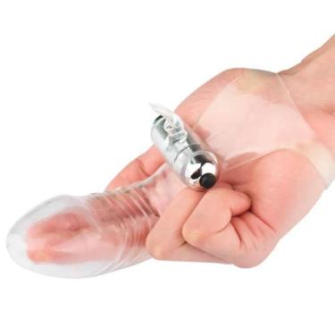 Imagem de Vibe Capa para Dois Dedos com Estimulador Clitoriano e Cápsula Vibrató