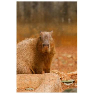 Imagem de Quebra-cabeça A Capivara de 60 peças - Coleção TEA & Amor