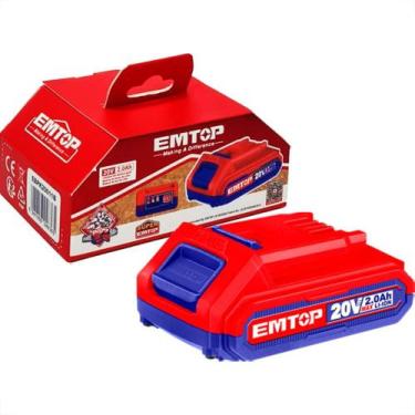 Imagem de Bateria Emtop Li-Ion 20V 2.0A - EMTOP TF