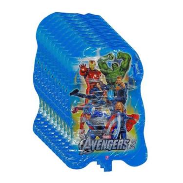 Imagem de Kit com 10 Balões dos Vingadores  Perfeitos para sua Festa! - Romã Ata