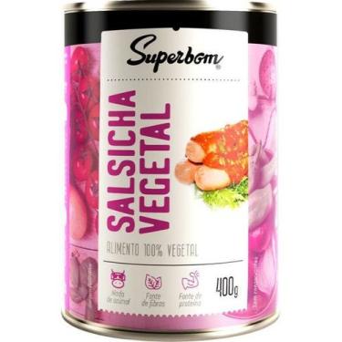 Imagem de Salsicha Vegetal Superbom Lata 300g