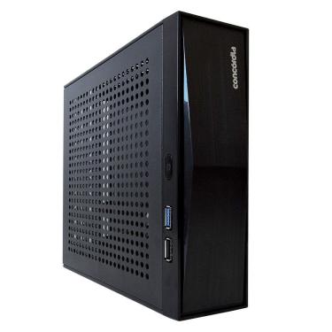 Imagem de Mini Pc Concórdia Processador Intel Core i7 10700 4GB SSD 120GB WiFi Linux   