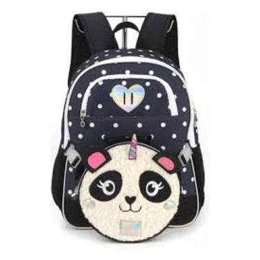 Imagem de Mochila Escolar com Lancheira Panda Up4You - Luxcel