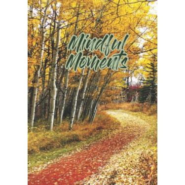 Imagem de Mindful Moments: Autumn Walking Path - Garden Theme - Sketchbook Journal - Blank Dot Grid Executive Composition Notebook Modern Calligraphy with Botanical Lettering - Urban Gardener Couture